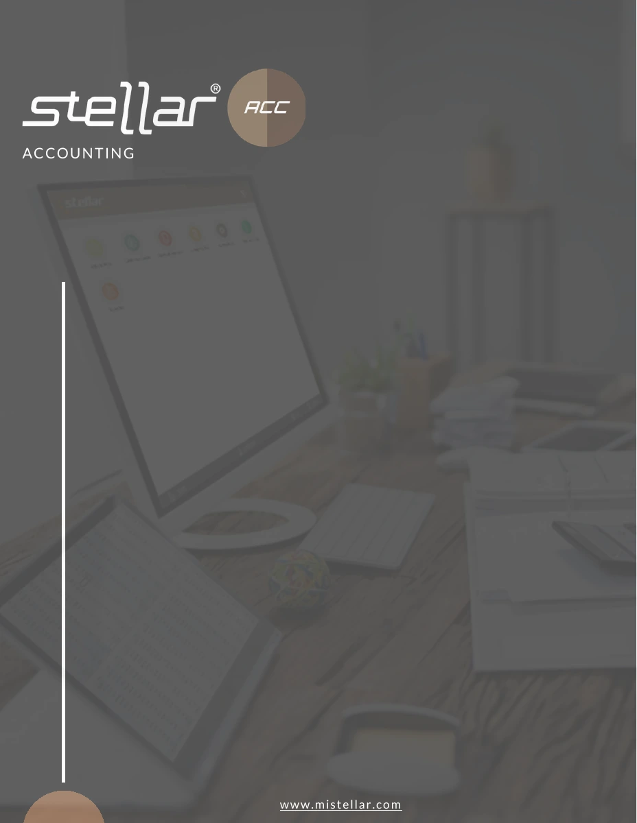 Cover of the original Stellar ACCOUNTING brochure, 2024 edition